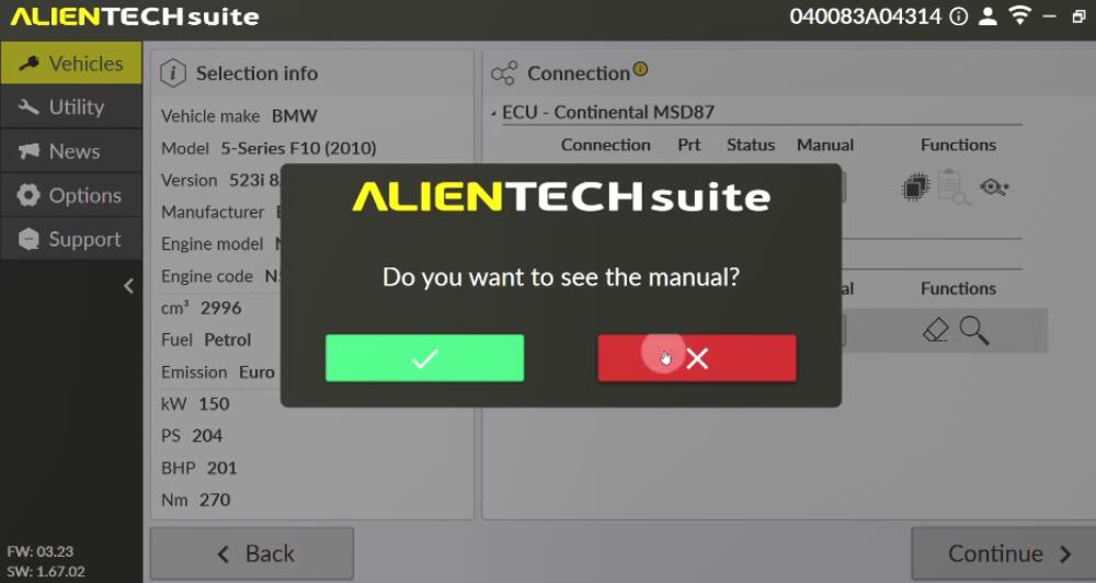 How to Diagnose and Reset DTC on BMW by Alientech KESS3?