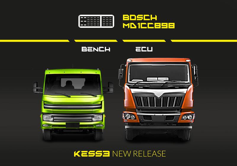 Alientech KESS V3 Adds Bosch MD1CC898 HD Trucks R/W by Bench