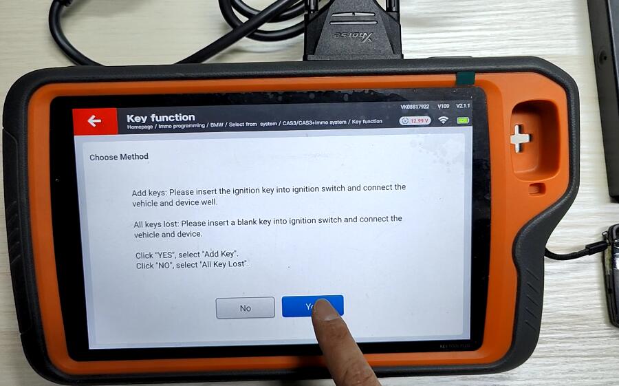Xhorse Key Tool Plus Add CAS3++ Semi Smart Key with Godiag Test Platform