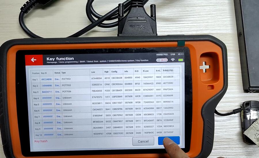 Xhorse Key Tool Plus Add CAS3++ Semi Smart Key with Godiag Test Platform