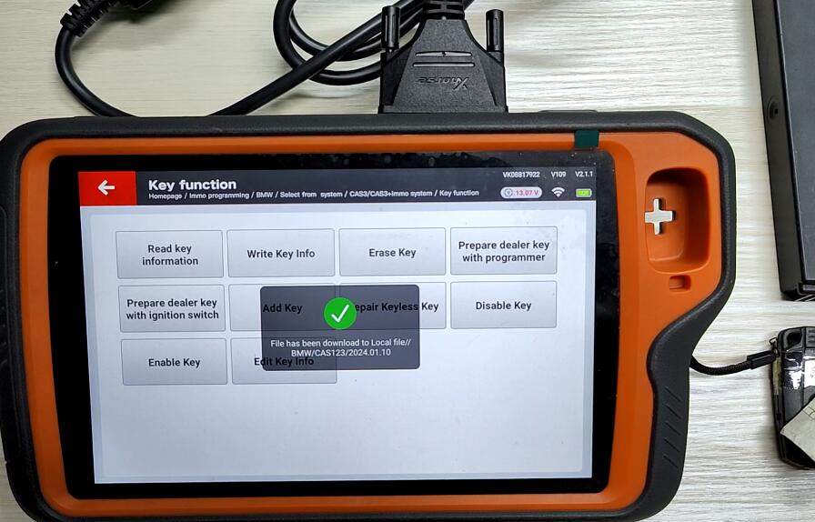 Xhorse Key Tool Plus Add CAS3++ Semi Smart Key with Godiag Test Platform