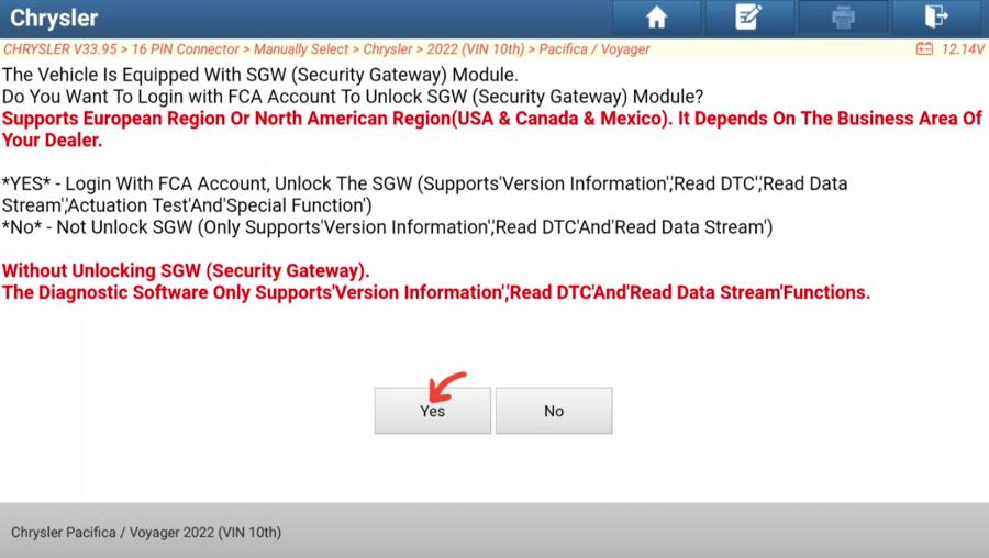 How to Register AutoAuto Account and Unlock FCA SGW with Launch X431 Scanner?