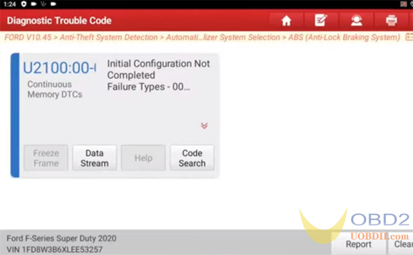 How to Solve 2020 Ford ABS Initial Configuration Not Completed by Launch X431 IMMO Plus