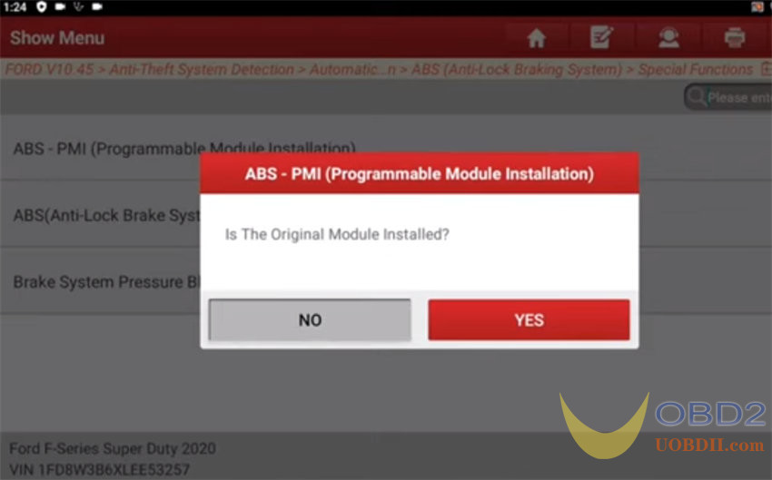 How to Solve 2020 Ford ABS Initial Configuration Not Completed by Launch X431 IMMO Plus