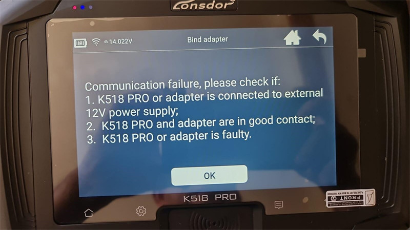 How to Bind Lonsdor Super ADP 8A/4A Adapter to K518 Pro?