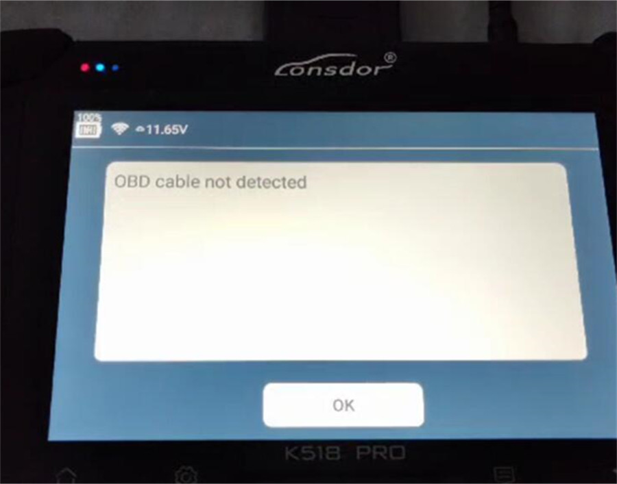 How to Do OBDII Cable and Hardware Self-Test on Lonsdor K518 Pro?