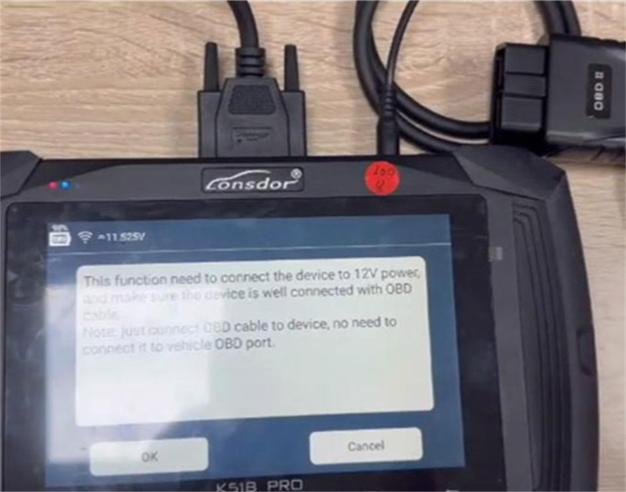 How to Do OBDII Cable and Hardware Self-Test on Lonsdor K518 Pro?