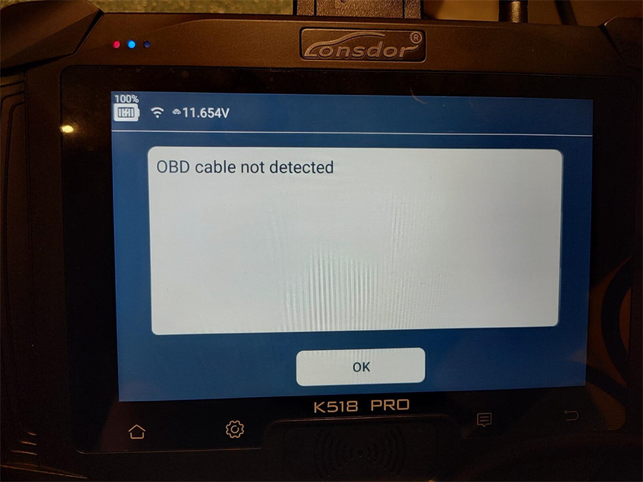 How to Do OBDII Cable and Hardware Self-Test on Lonsdor K518 Pro?