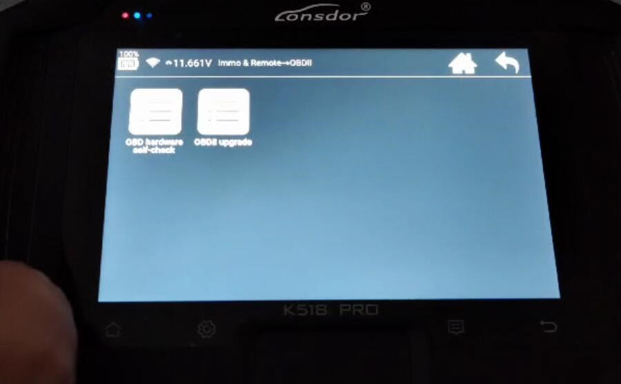 How to Do OBDII Cable and Hardware Self-Test on Lonsdor K518 Pro?