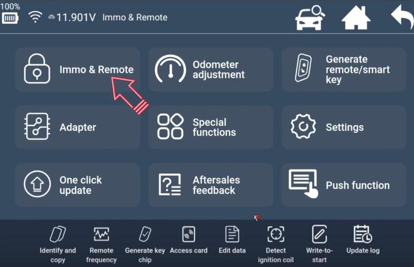 Lonsdor K518 Pro Read Fiat IMMO Data and Program Key