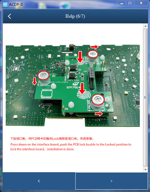 Yanhua ACDP with Module 34 Correct VW MQB RH850 5C R71F7014xx KM