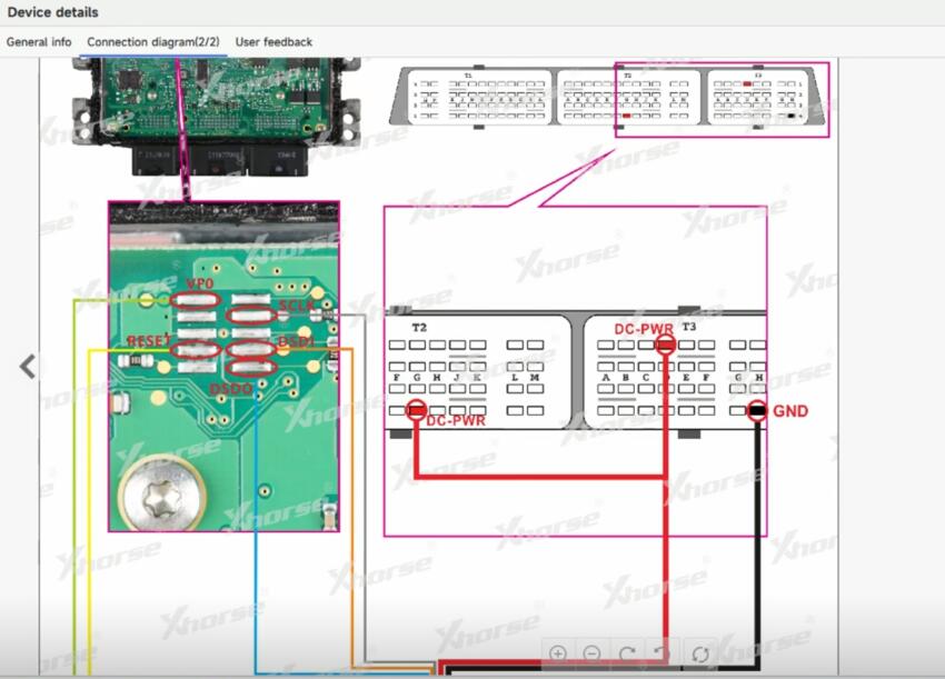 Renault SID301 MCU Read with Xhorse Multi Prog via BDM