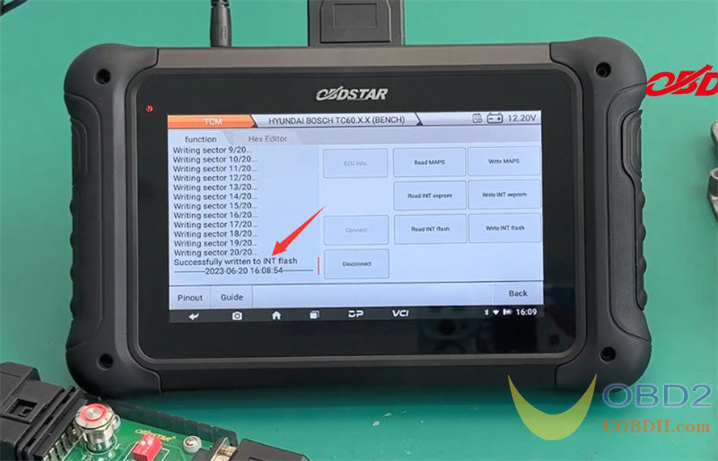 How to Clone Hyundai BOSCH TC60.X.X TCM by OBDSTAR DC706