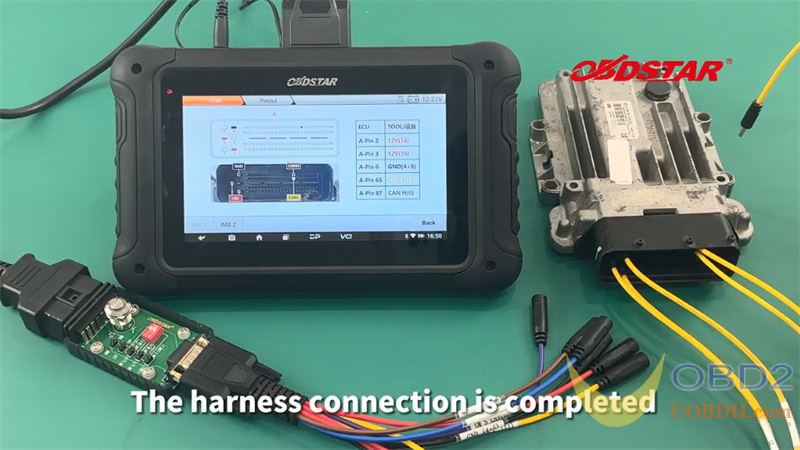 How to Clone Hyundai BOSCH TC60.X.X TCM by OBDSTAR DC706