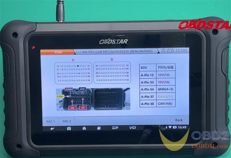 How to Read and Write VW IAW 9GV ECM with OBDSTAR DC706 on Bench?