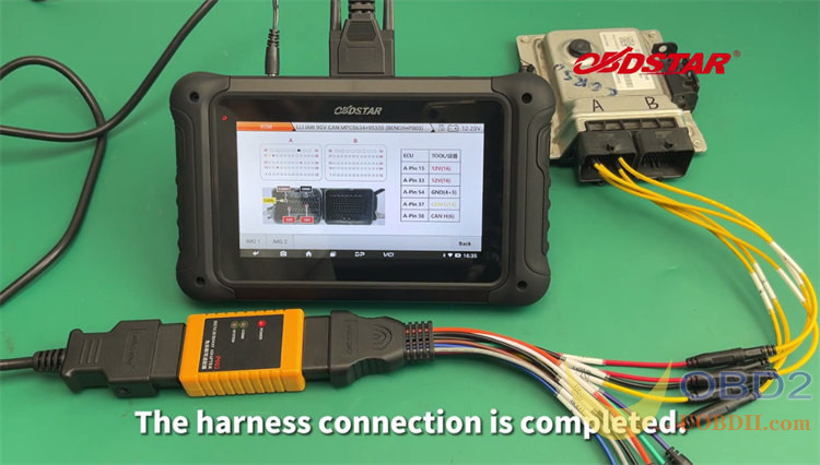 How to Read and Write VW IAW 9GV ECM with OBDSTAR DC706 on Bench?