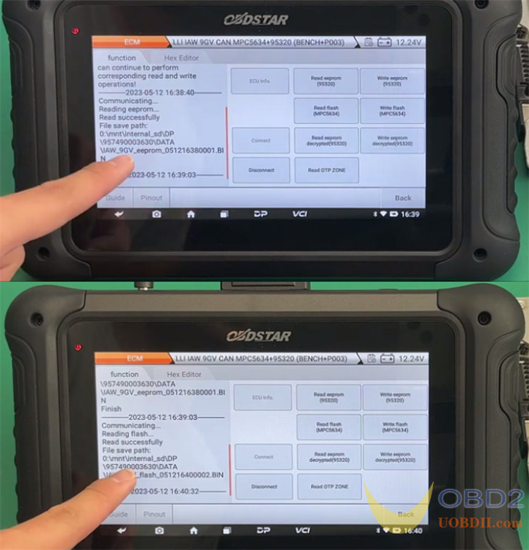 How to Read and Write VW IAW 9GV ECM with OBDSTAR DC706 on Bench?