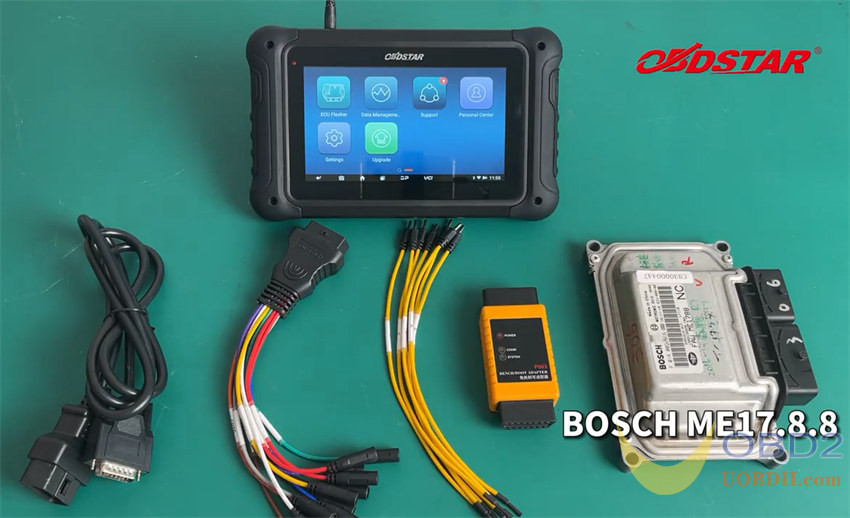 OBDSTAR DC706 Clone BOSCH ME17.8.8 ECM on Bench