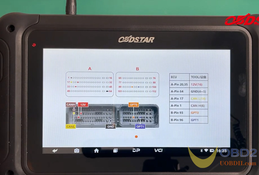 OBDSTAR DC706 Clone BOSCH ME17.8.8 ECM on Bench