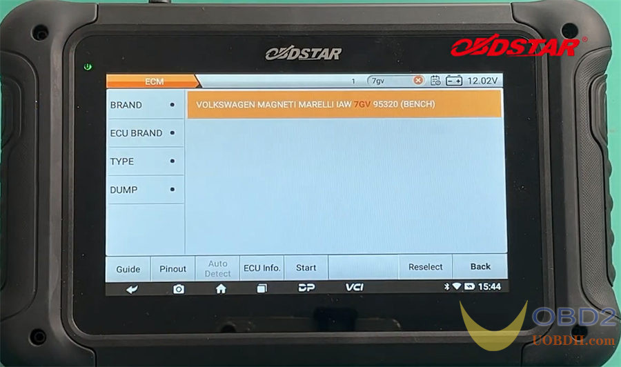 OBDSTAR DC706 Tutorials: Read/Write VW 7GV/9GV ECM on Bench