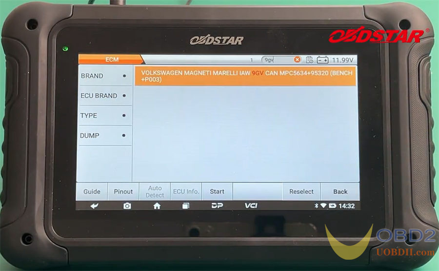 OBDSTAR DC706 Tutorials: Read/Write VW 7GV/9GV ECM on Bench