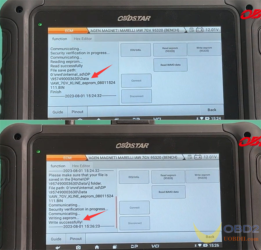 OBDSTAR DC706 Tutorials: Read/Write VW 7GV/9GV ECM on Bench