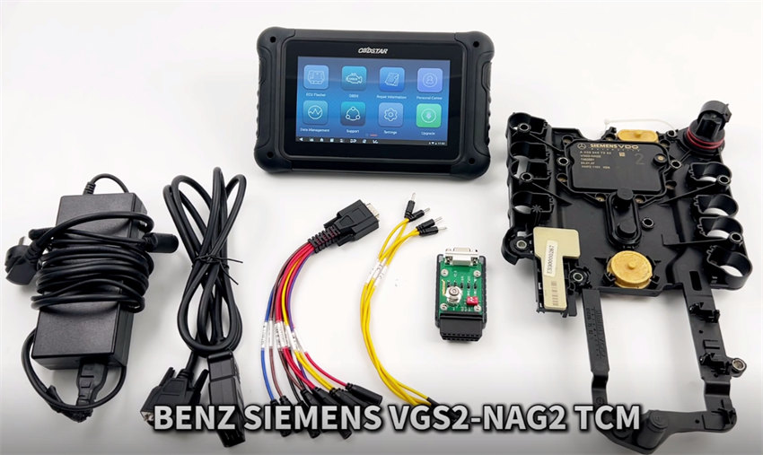 OBDSTAR DC706 Reset Virgin on Benz Siemens VGS2-NAG2 TCM