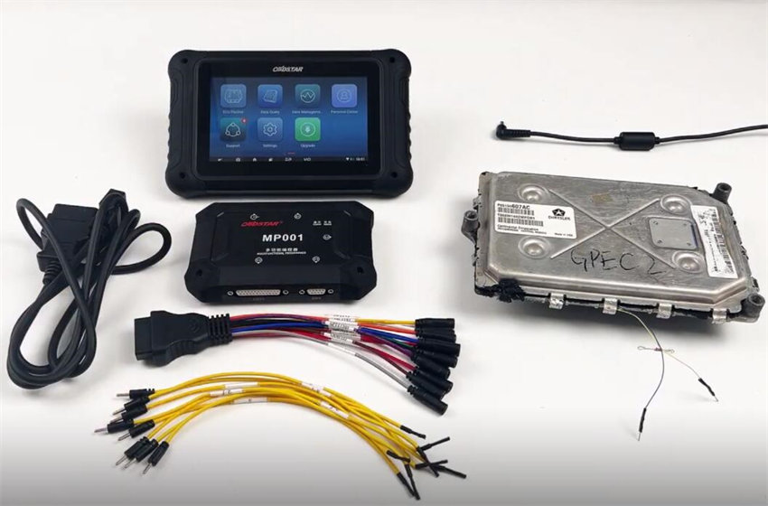 OBDSTAR DC706 with MP001 Programmer Clone JEEP GPEC2 ECM via Boot