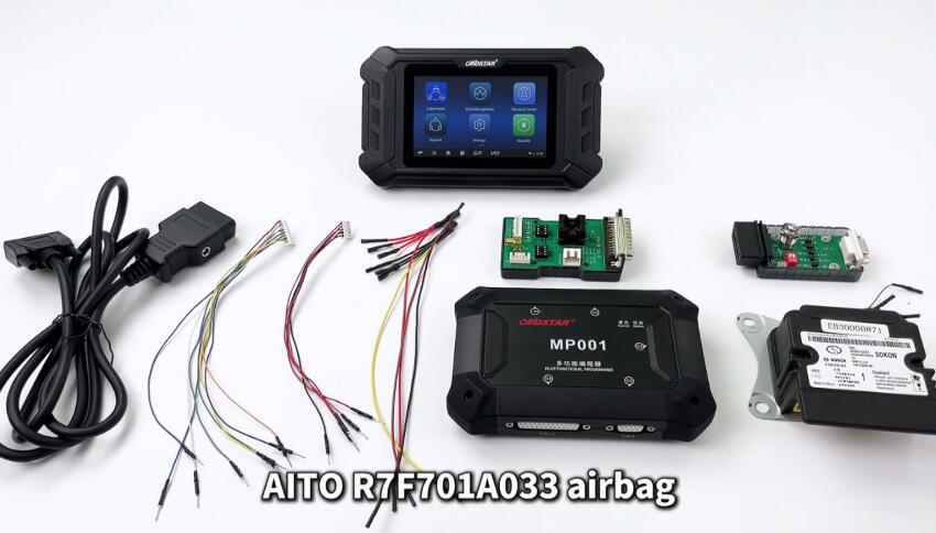 How to Reset AITO R7F701A033 Airbag by OBDSTAR P50?