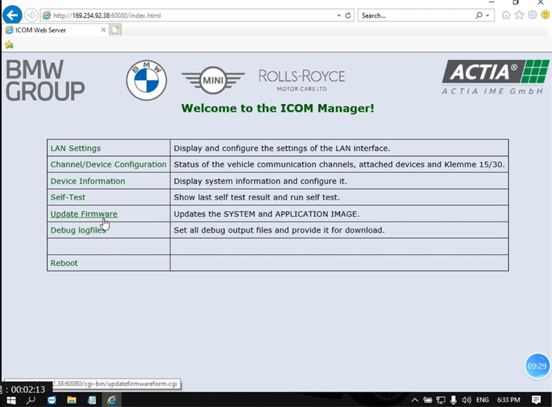 How to update Super ICOM Pro N3+ Firmware