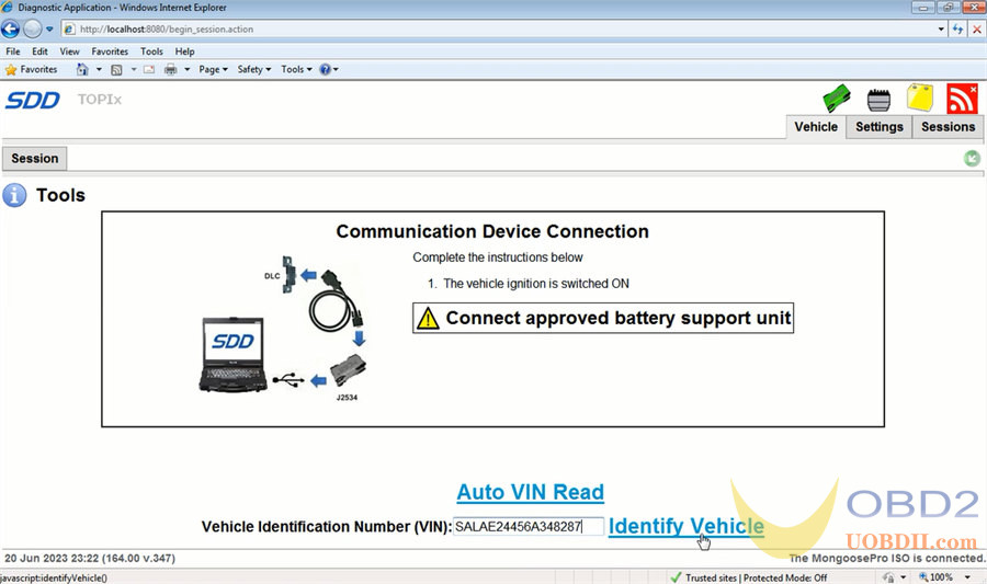 Super ICOM Pro N3+ Tutorials: JLR Diagnosis For 2006 Land Rover L319