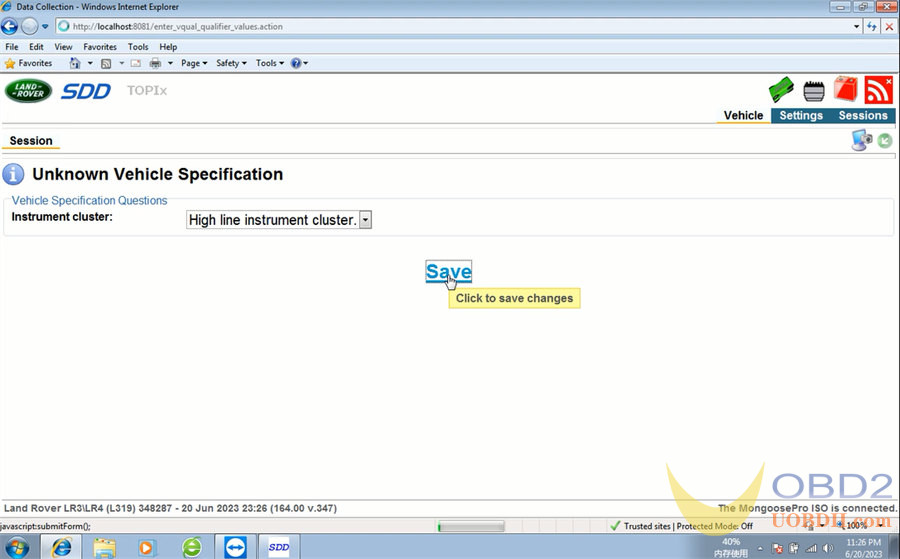 Super ICOM Pro N3+ Tutorials: JLR Diagnosis For 2006 Land Rover L319