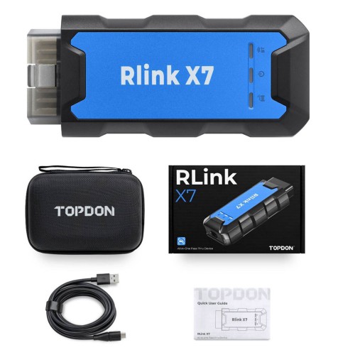 Topdon Rlink X7 J2534 Driver Download, Install and Activate