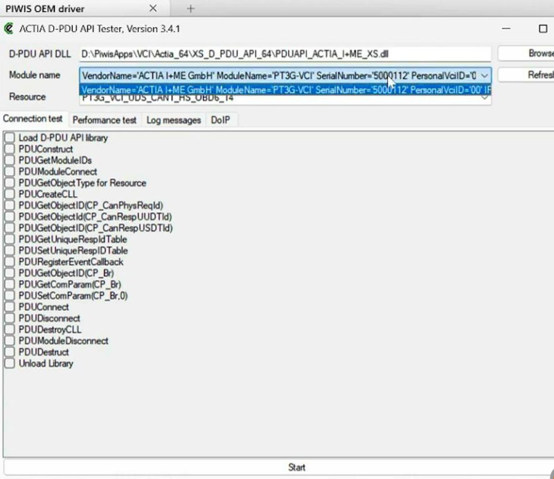 VNCI Porsche PT3G Device Manager and Driver Installation Guide