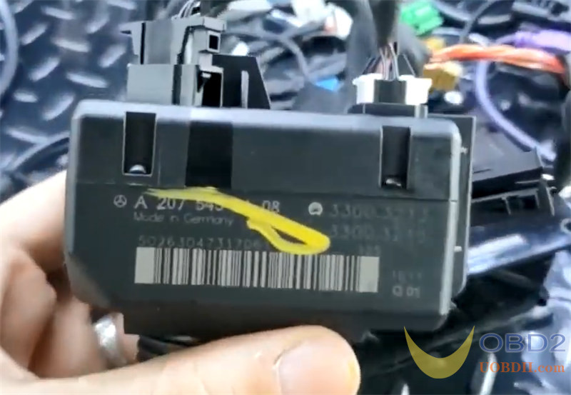 VVDI MB Tool Tutorials: Replace Mercedes- Benz W204 ELV