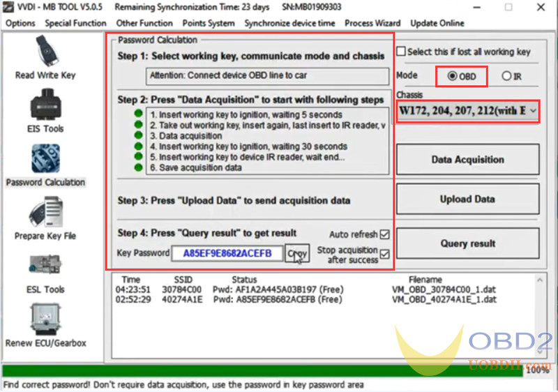 VVDI MB Tool Tutorials: Replace Mercedes- Benz W204 ELV