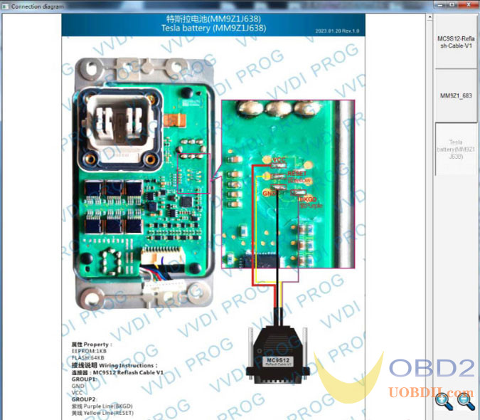 VVDI Prog V5.2.4 Update: Add Telsa Battery Option