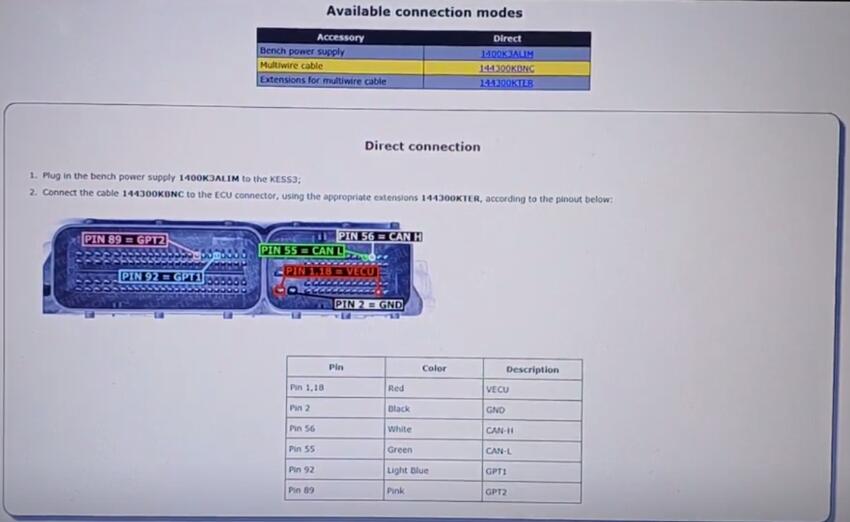 Xhorse VVDI2 and Kess V3 Read and Modify EDC17C50 BMW MINI ISN