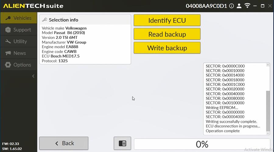 Best ECU Programmers to Clone VW MED17.5 ECU