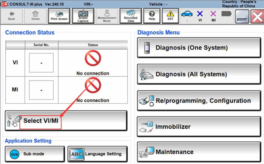 How to Solve VXDIAG VCX SE Nissan VCI Not Detected?