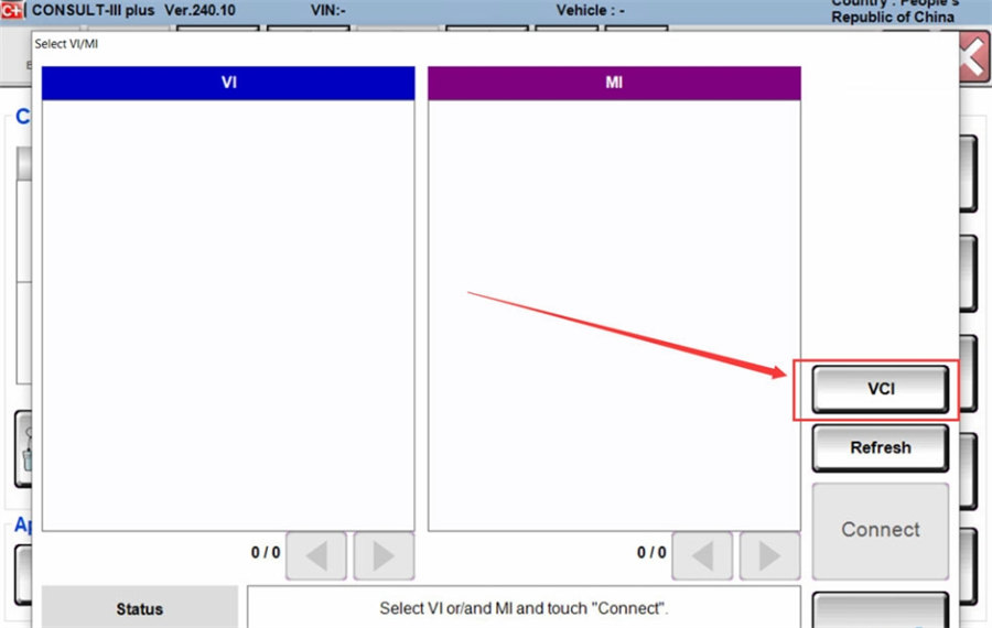 How to Solve VXDIAG VCX SE Nissan VCI Not Detected?