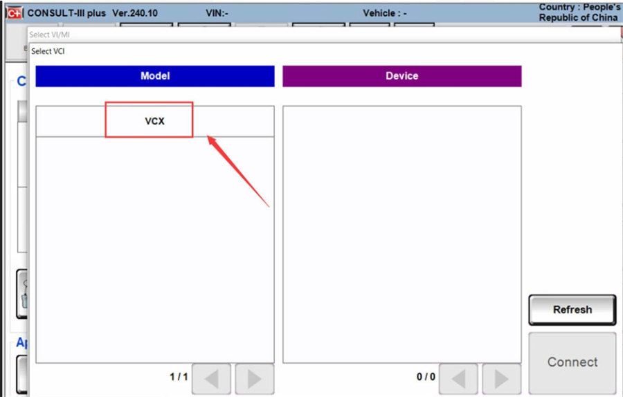 How to Solve VXDIAG VCX SE Nissan VCI Not Detected?