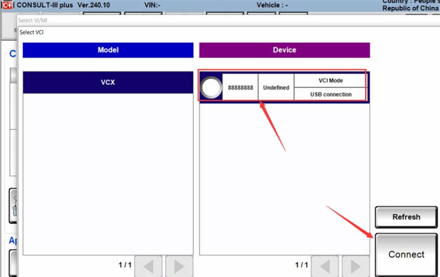 How to Solve VXDIAG VCX SE Nissan VCI Not Detected?