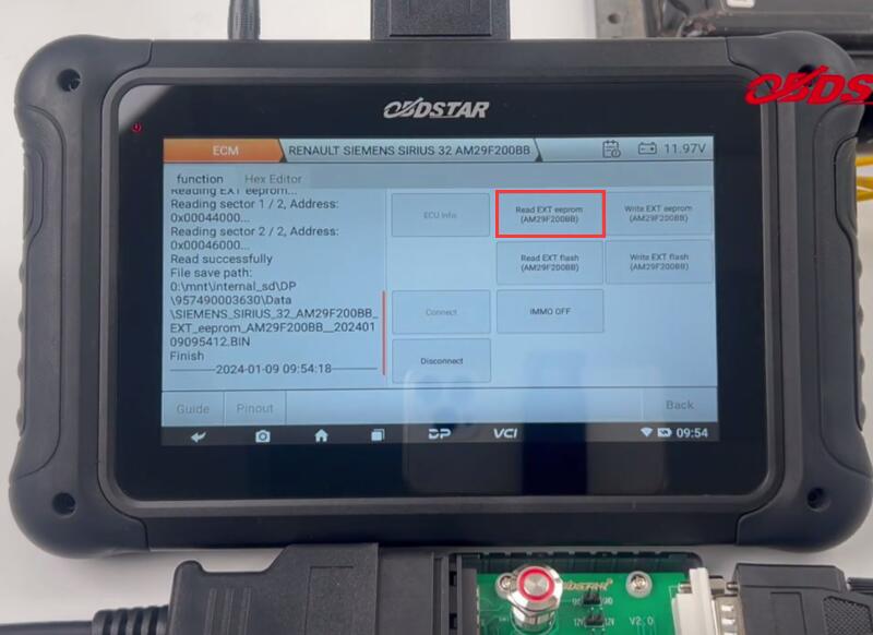 Renault Siemens SIRIUS 32 Clone: OBDSTAR DC706, Foxflash, or Kess V3?