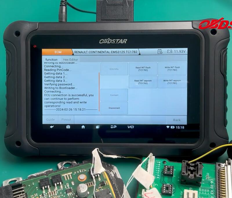 Which Tool to Clone Renault Continental EMS3125 ECM?