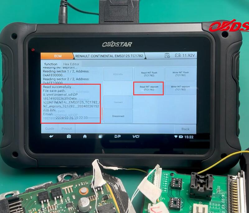 Which Tool to Clone Renault Continental EMS3125 ECM?