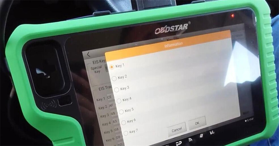 OBDSTAR X300 Classic G3 Program Mercedes-Benz FBS3 W169 BE Key via OBD