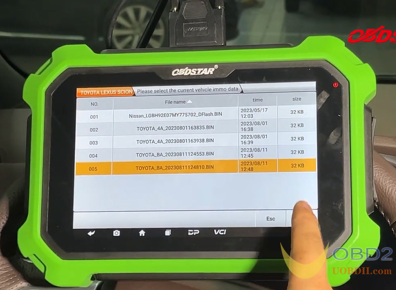 How to Program Toyota 8A-BA 2022- Proximity Keys with OBDSTAR X300 DP Plus?