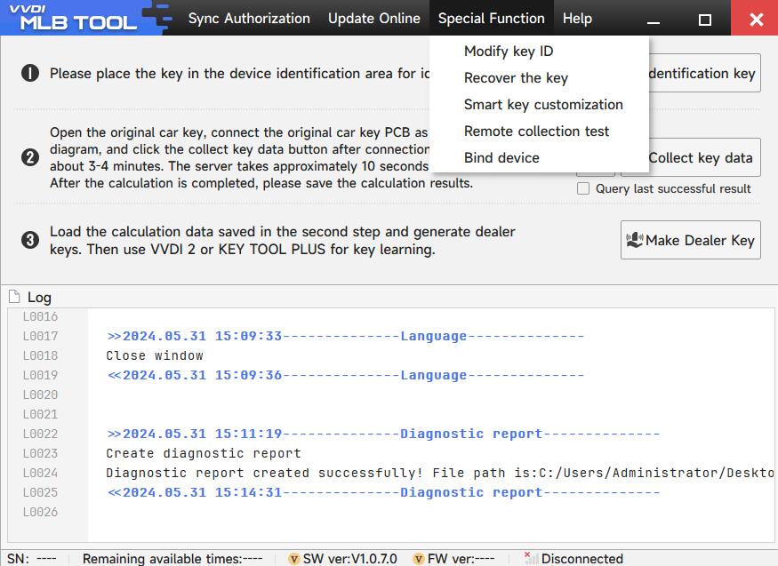 Xhorse VVDI MLB Tool User Guide