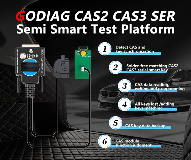 What is Godiag BMW CAS2/CAS3 Test Platform